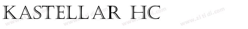 Kastellar hc字体转换